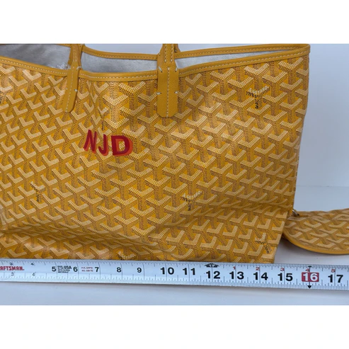 GOYARD Saint Louis PM Tote Bag Yellow - Image 5