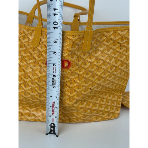 GOYARD Saint Louis PM Tote Bag Yellow - Image 14