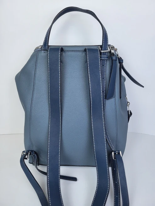 Loewe Backpack Disney Flying DUMBO Stone Blue Leather GOYA Limited Edition - Image 6