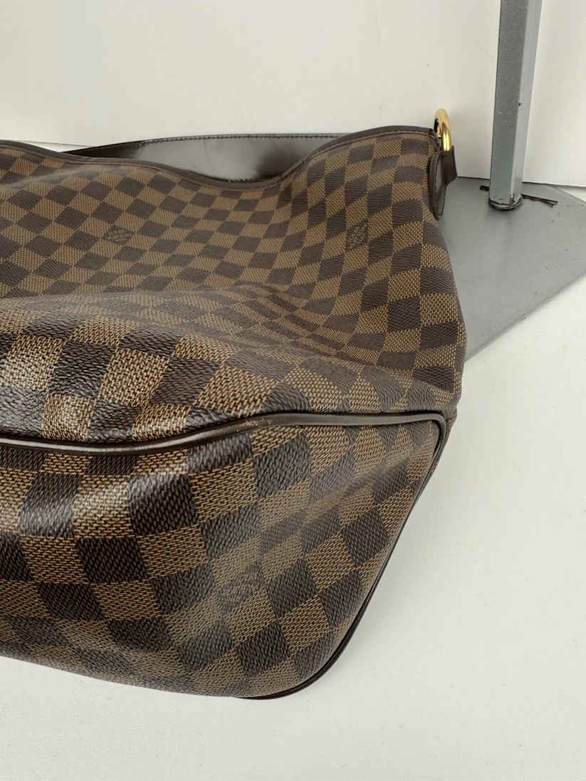 Louis Vuitton Delightful Hobo Bag MM Brown Canvas Shoulder Bag - Image 5