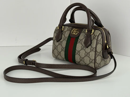Gucci Ophidia Top Handle Mini Women’s Shoulder Bag