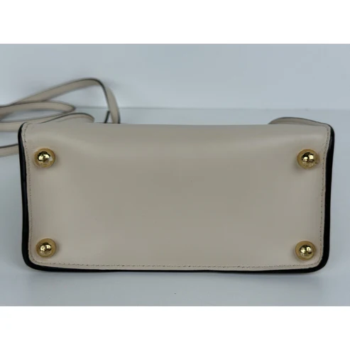 Fendi Way Small Tote Women's Crossbody Bag in Beige - Image 8