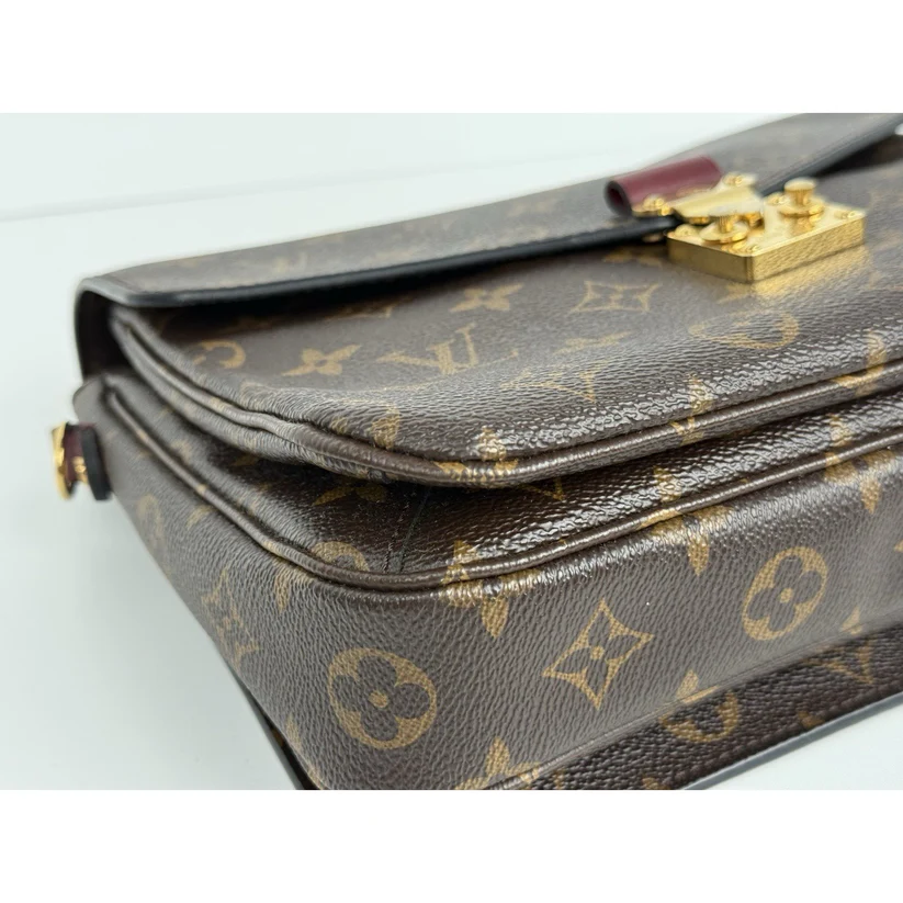 Louis Vuitton Monogram Braided Pochette Métis Coquelicot Crossbody Bag - Image 15