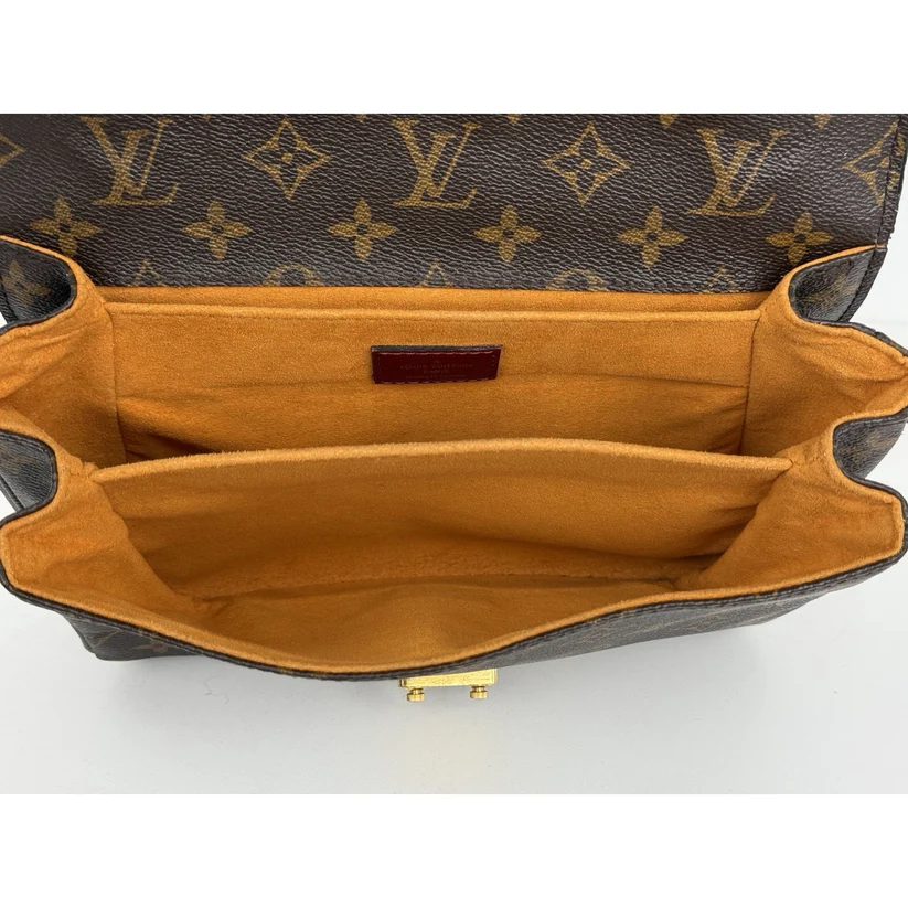 Louis Vuitton Monogram Braided Pochette Métis Coquelicot Crossbody Bag - Image 14