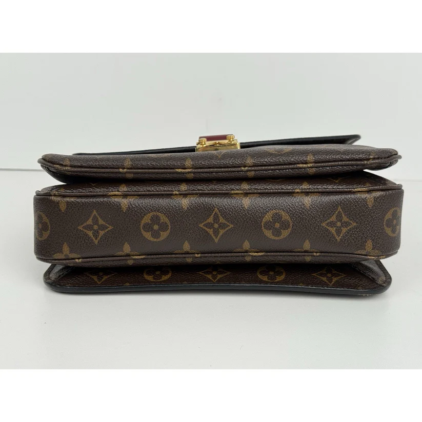 Louis Vuitton Monogram Braided Pochette Métis Coquelicot Crossbody Bag - Image 13