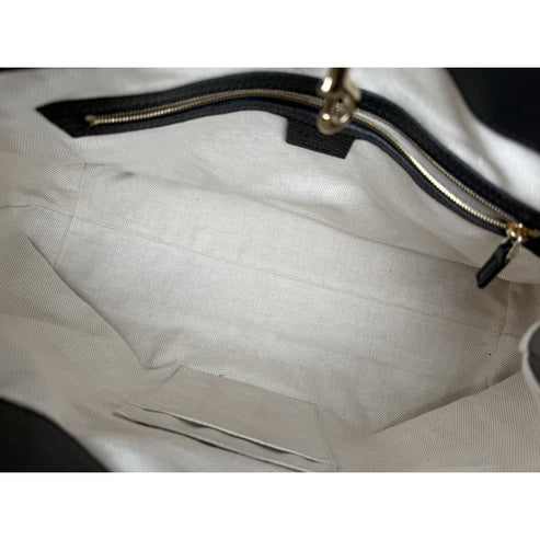 Gucci Soho Chain Strap Women's Shoulder Bag in Black Leather - Image 15