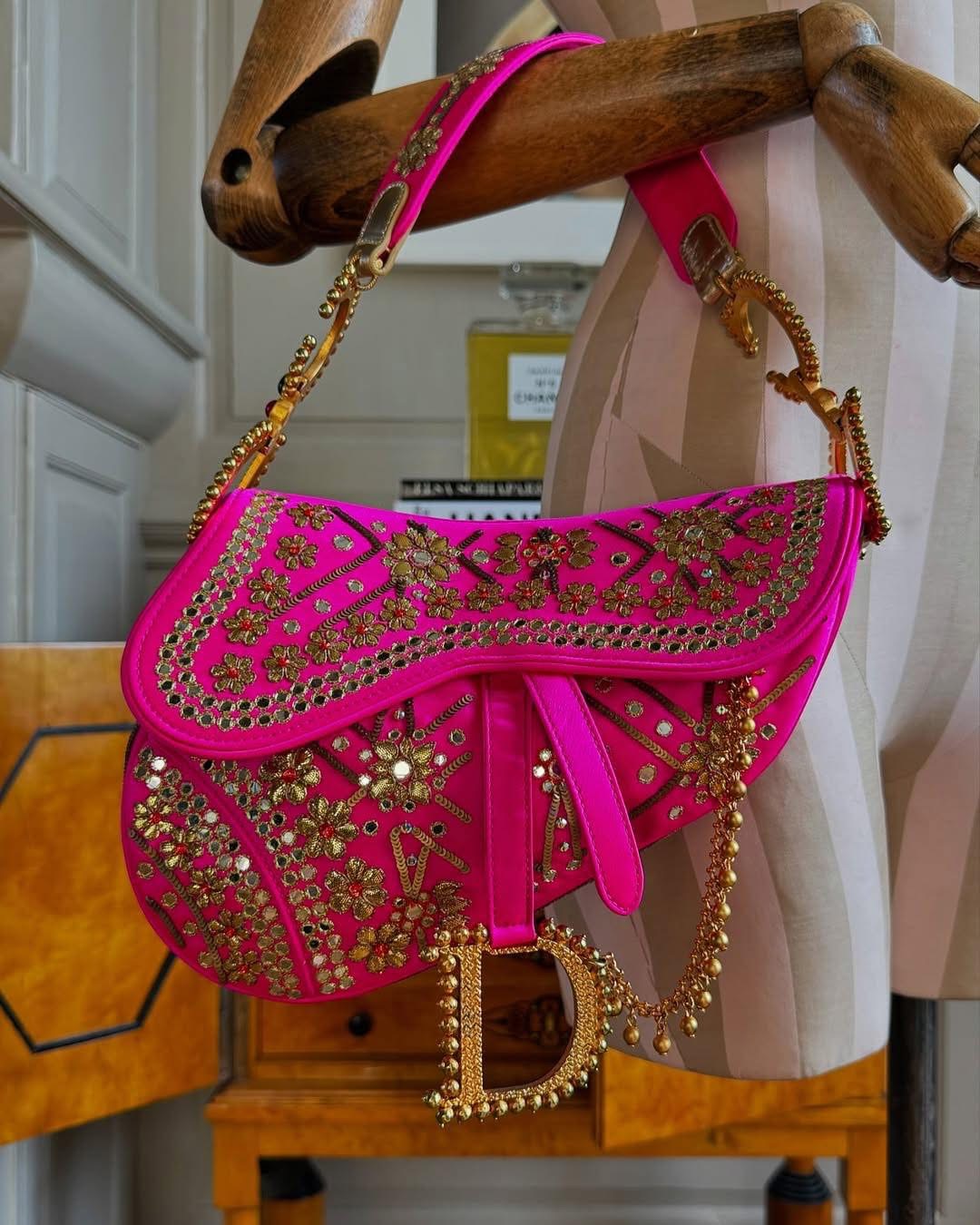 Vintage Dior Saddle bag