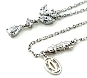 Cartier High-Jewelry 1.70ct Diamond Blossom 18KT White Gold Necklace